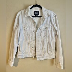 BDG White Denim 100% Cotton Jean Jacket Urban Outfitters Small